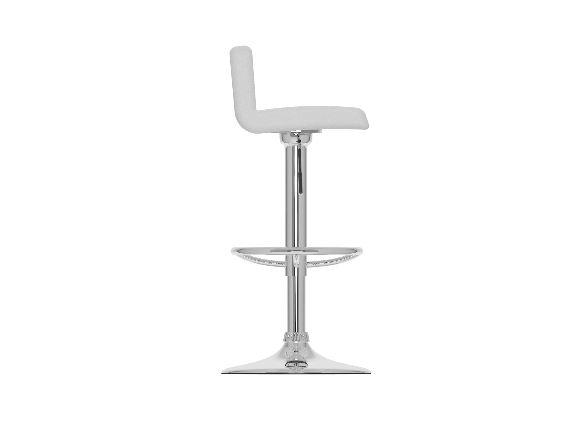 white Low Back Bar Stools Set of 2 Atlas Collection product image by CorLiving#color_white