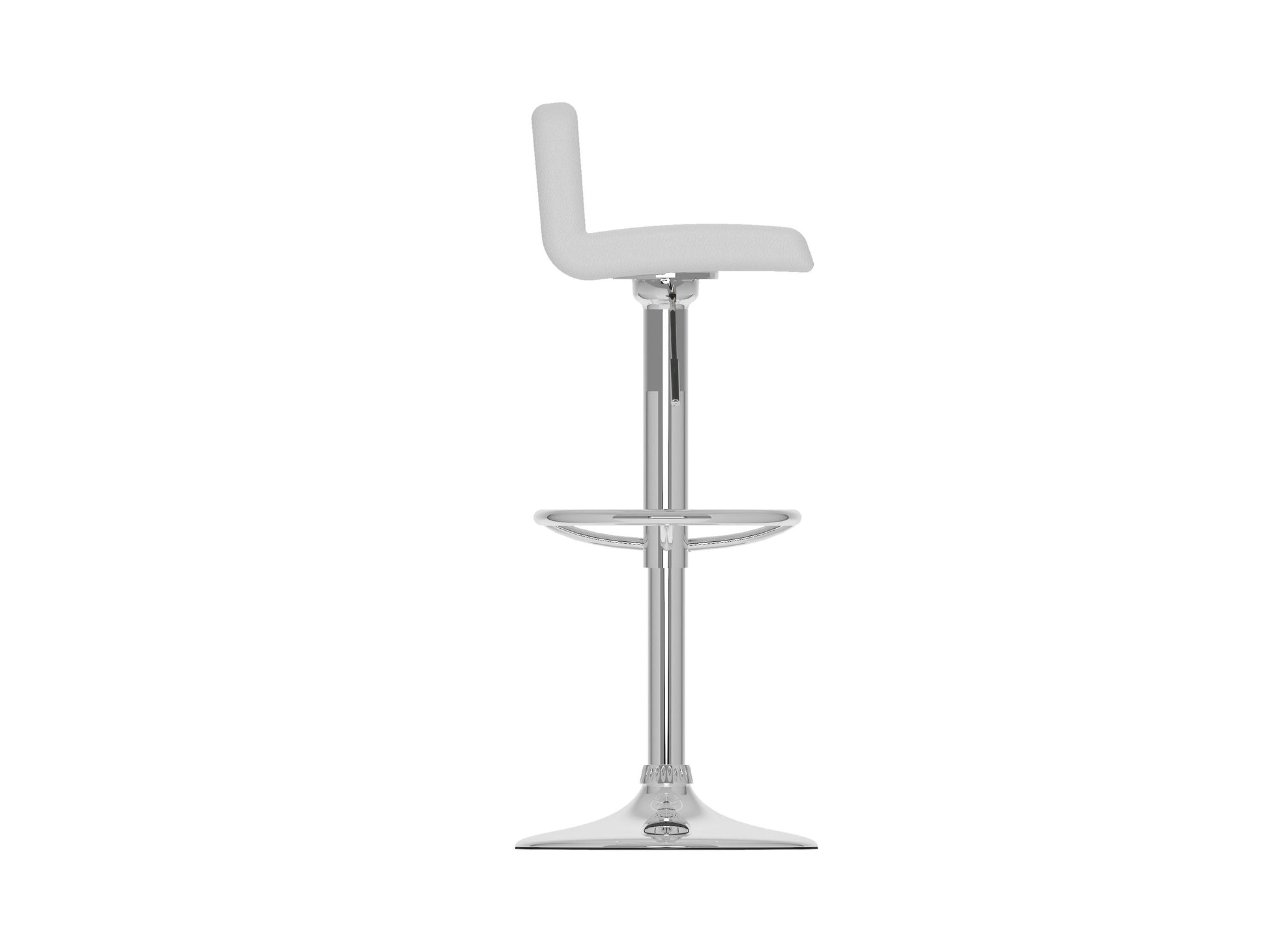 white Low Back Bar Stools Set of 2 Atlas Collection product image by CorLiving#color_white