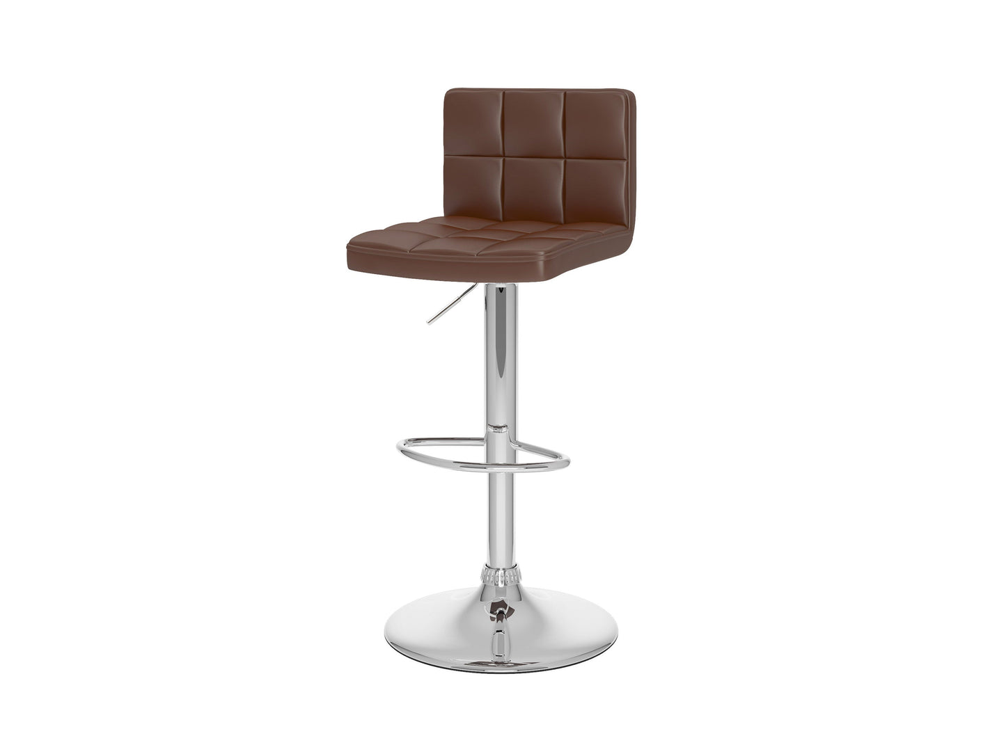 brown Brown Bar Stools Set of 2 Zion Collection product image by CorLiving#color_brown