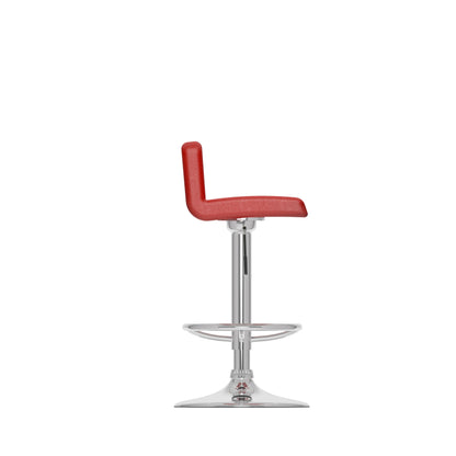 red Low Back Bar Stools Set of 2 Atlas Collection product image by CorLiving#color_red