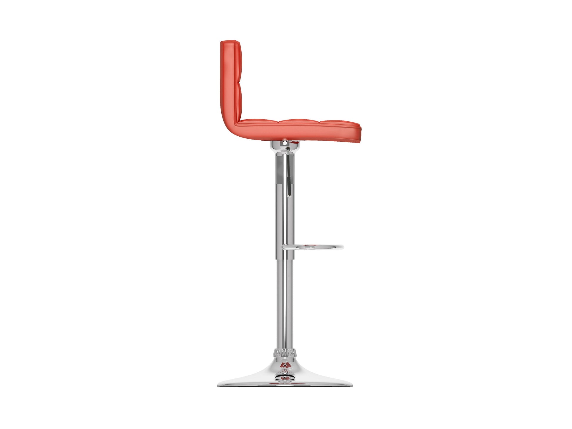 red Swivel Bar Stools Set of 2 Zion Collection product image by CorLiving#color_red