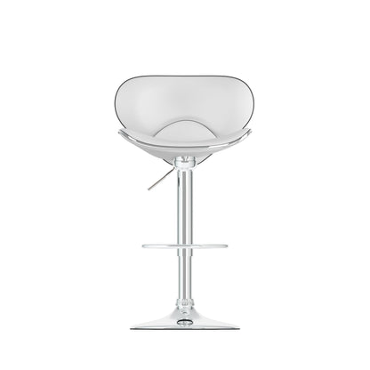 white Bar Stools with Backs Set of 2 Marcus Collection product image by CorLiving#color_white