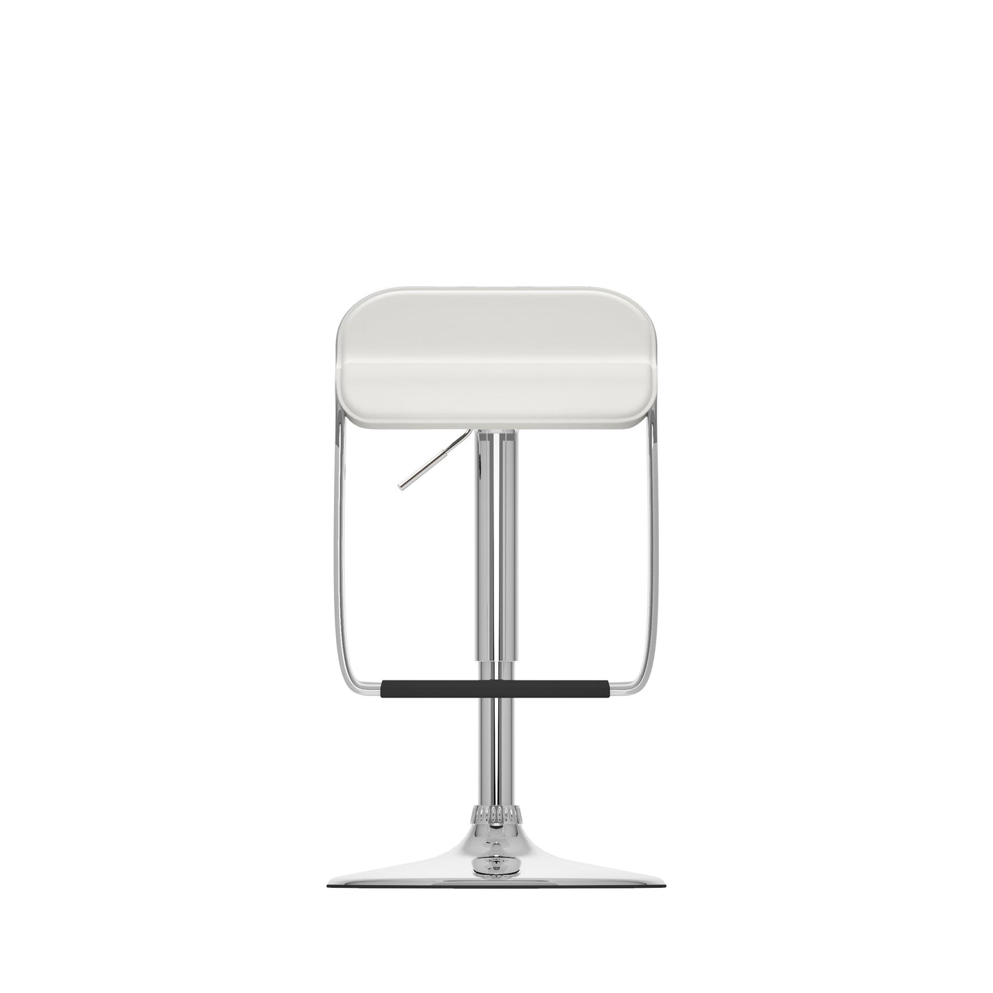 white Low Back Bar Stools Set of 2 Elias Collection product image by CorLiving#color_white