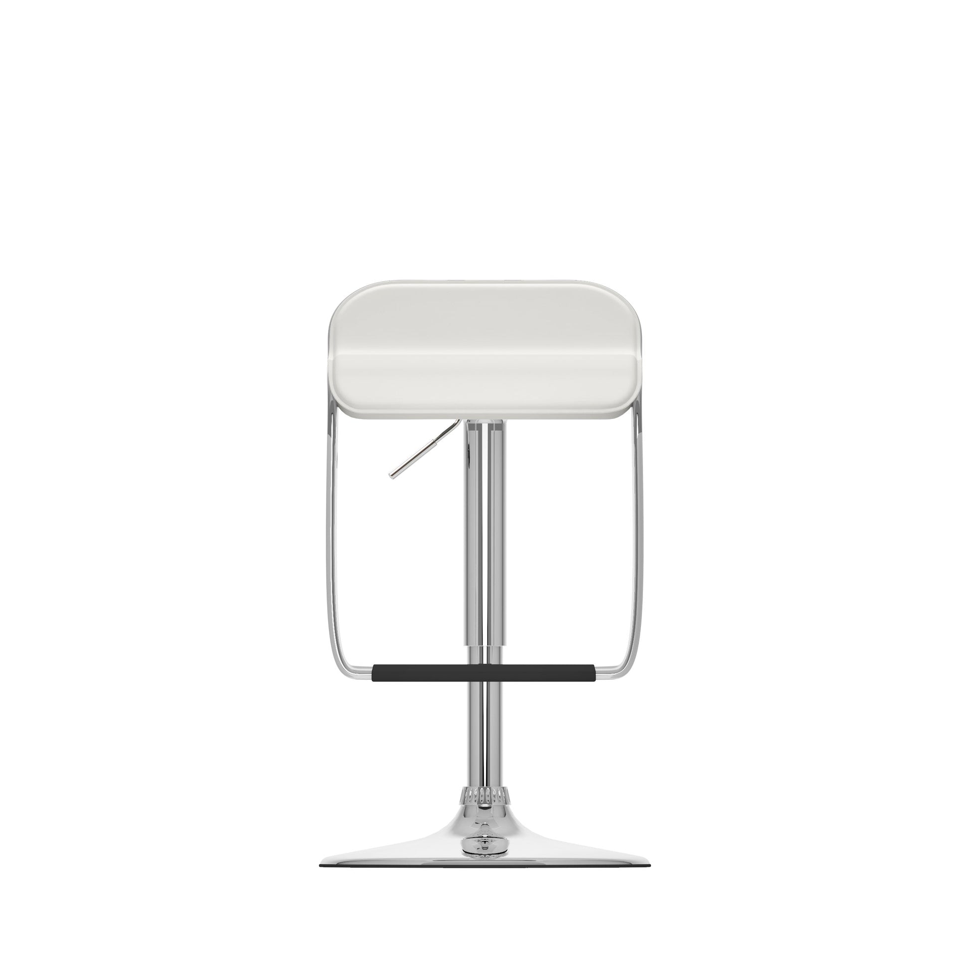 white Low Back Bar Stools Set of 2 Elias Collection product image by CorLiving#color_white