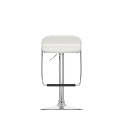 white Low Back Bar Stools Set of 2 Elias Collection product image by CorLiving#color_white