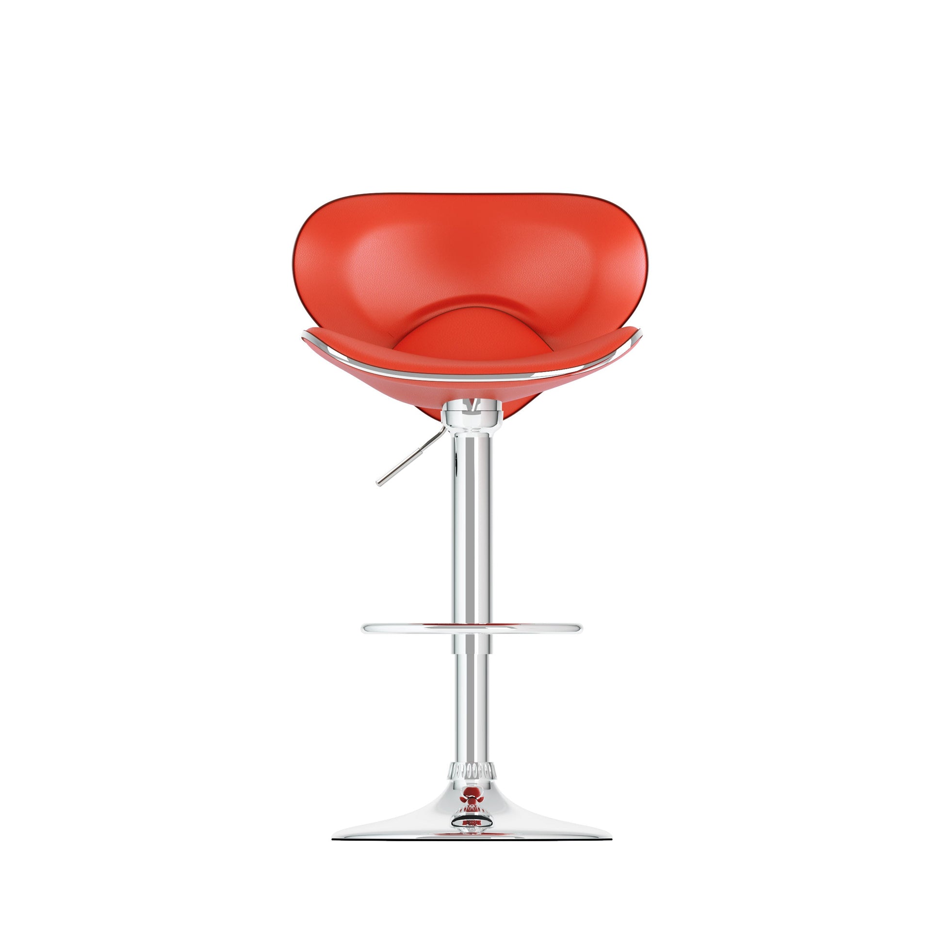 red Bar Stools with Backs Set of 2 Marcus Collection product image by CorLiving#color_red