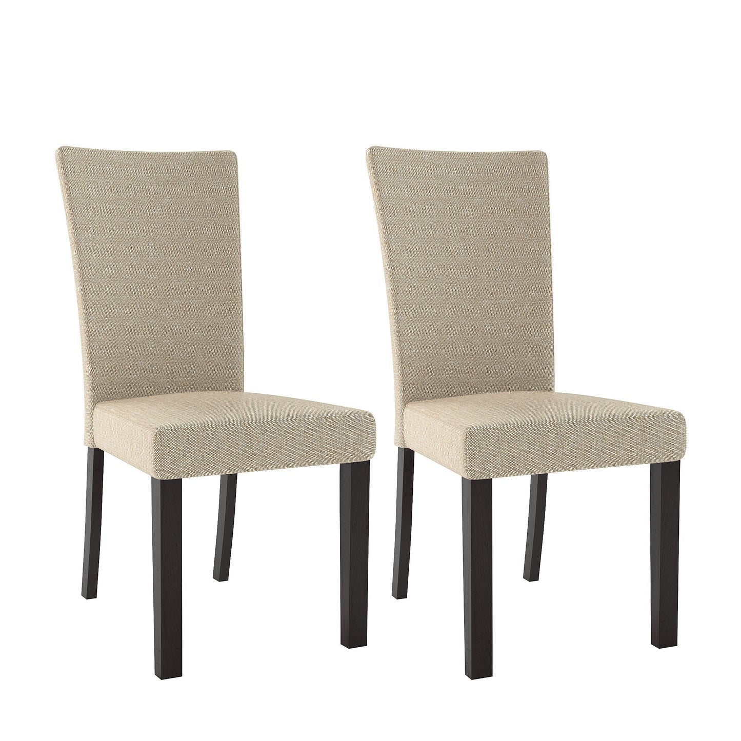 off white Dining Chairs, Set of 2 CorLiving Collection product image by CorLiving#color_off-white