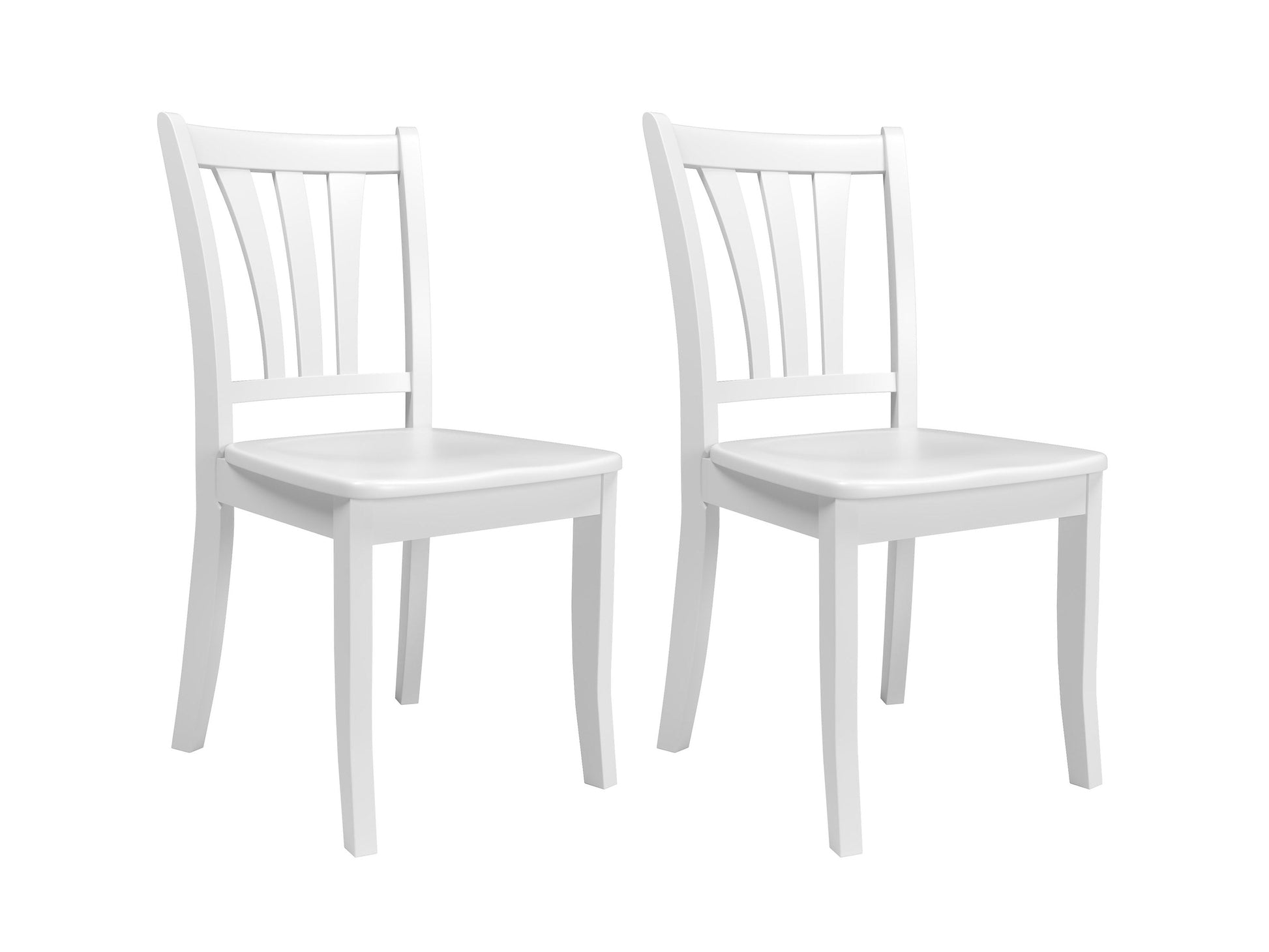 white Extendable Dining Set, 5pc Dillon Collection detail image by CorLiving#color_dillon-white