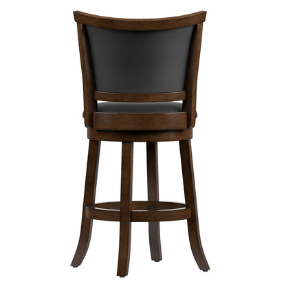 brown Counter Height Bar Stools Set of 2 Wesley Collection product image by CorLiving#color_brown