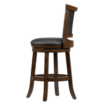 brown Counter Height Bar Stools Set of 2 Wesley Collection product image by CorLiving#color_brown