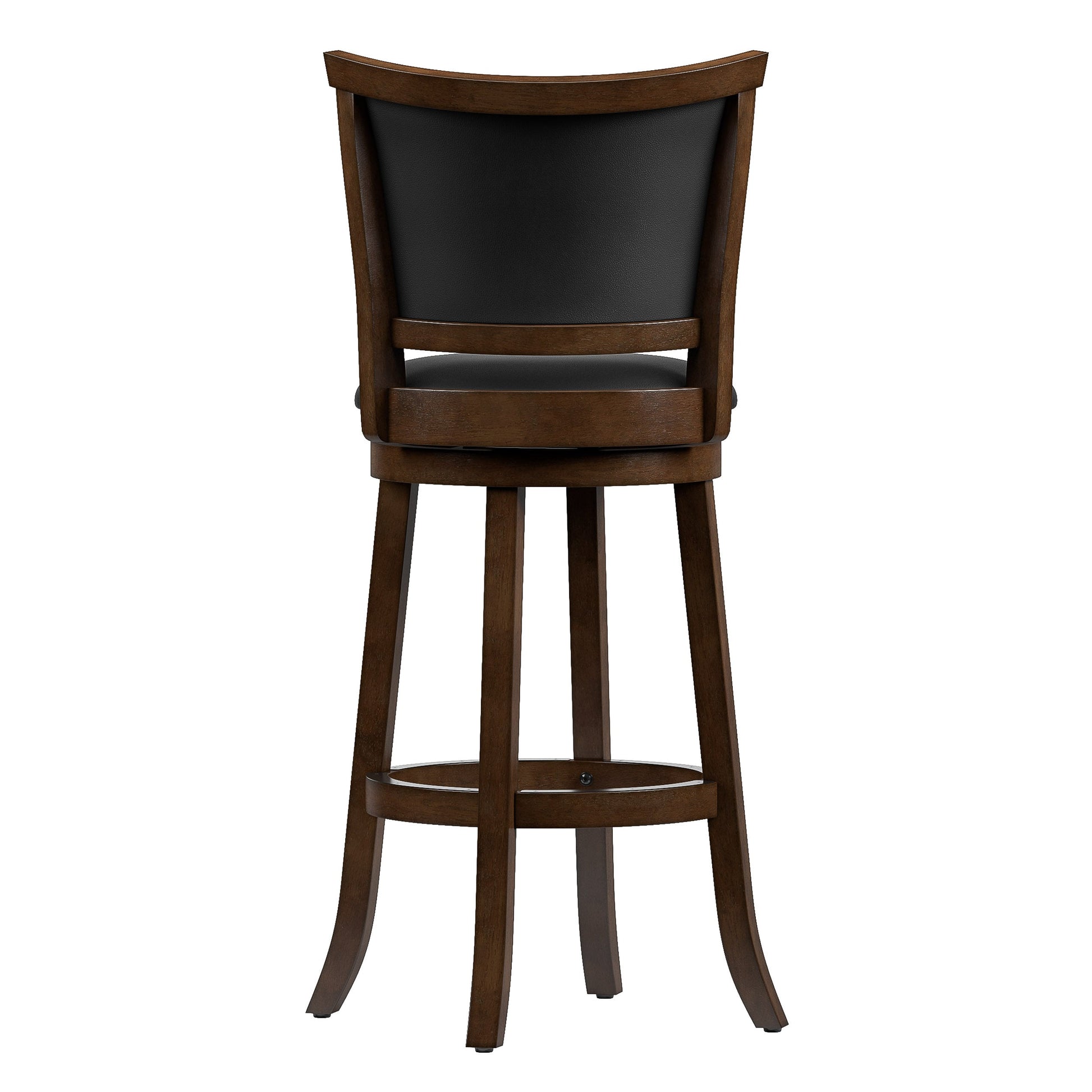 black Bar Height Bar Stools Set of 2 Wesley Collection product image by CorLiving#color_black