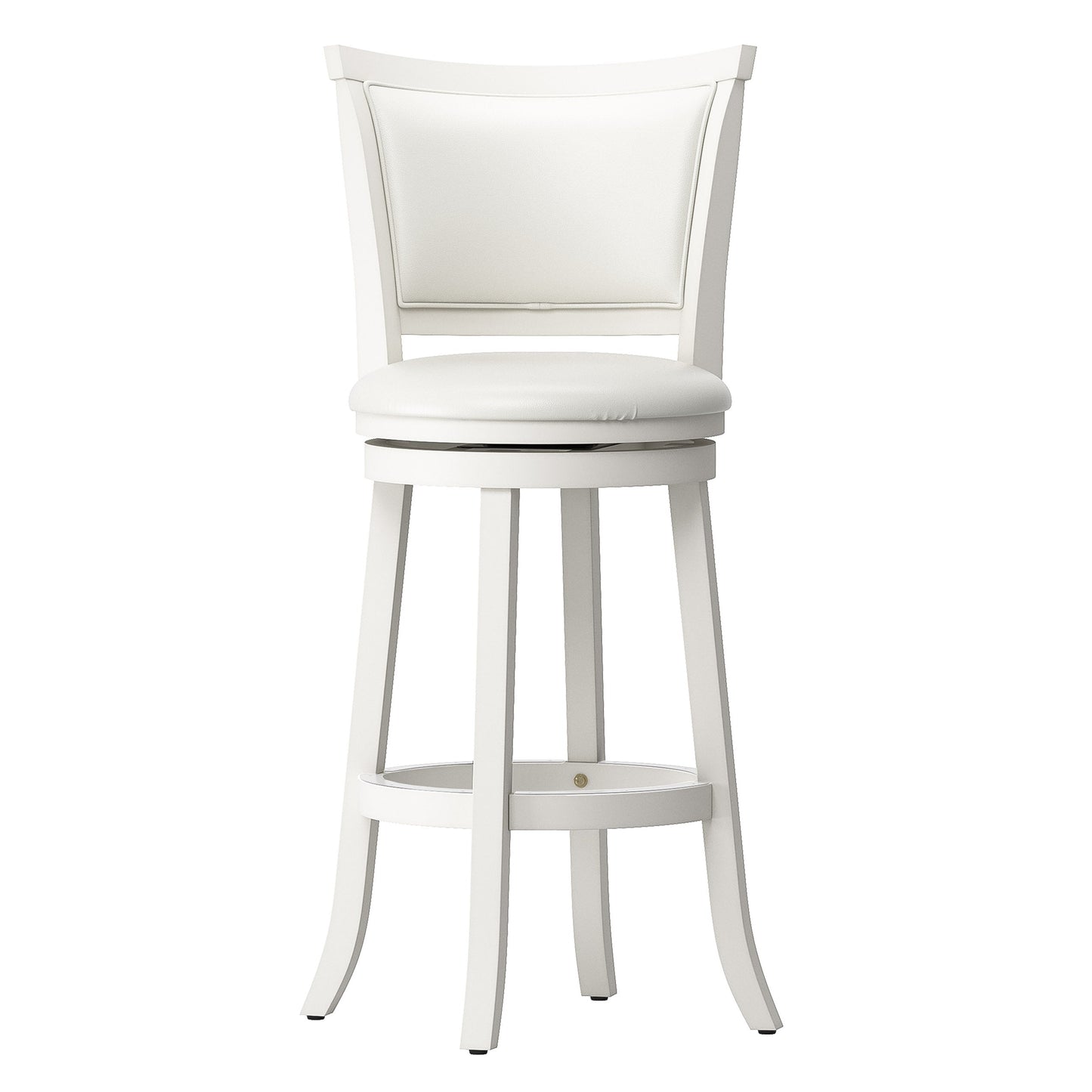 white Bar Height Bar Stools Set of 2 Wesley Collection product image by CorLiving#color_white