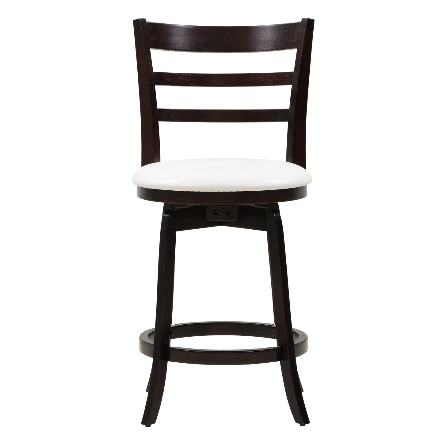 white Wood Bar Stool Counter Height Woodgrove Collection product image by CorLiving#color_white