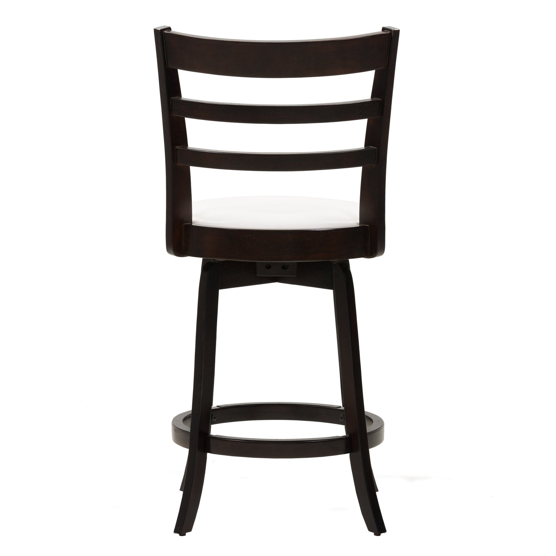 white Wood Bar Stool Counter Height Woodgrove Collection product image by CorLiving#color_white