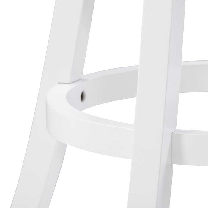 white White Bar Stools Set of 2 Winston Collection detail image by CorLiving#color_white