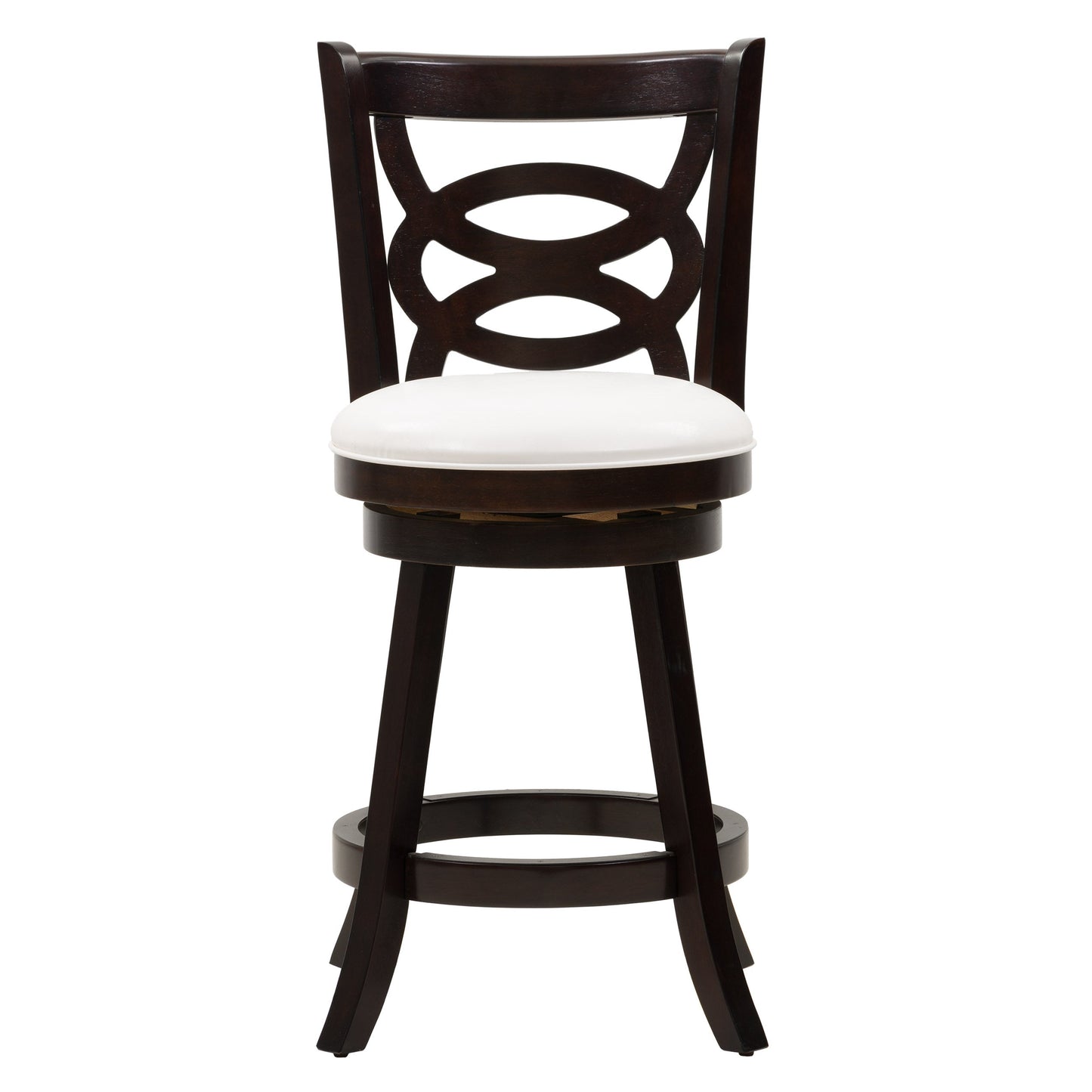 white Wood Bar Stools Counter Height Wren Collection product image by CorLiving#color_white