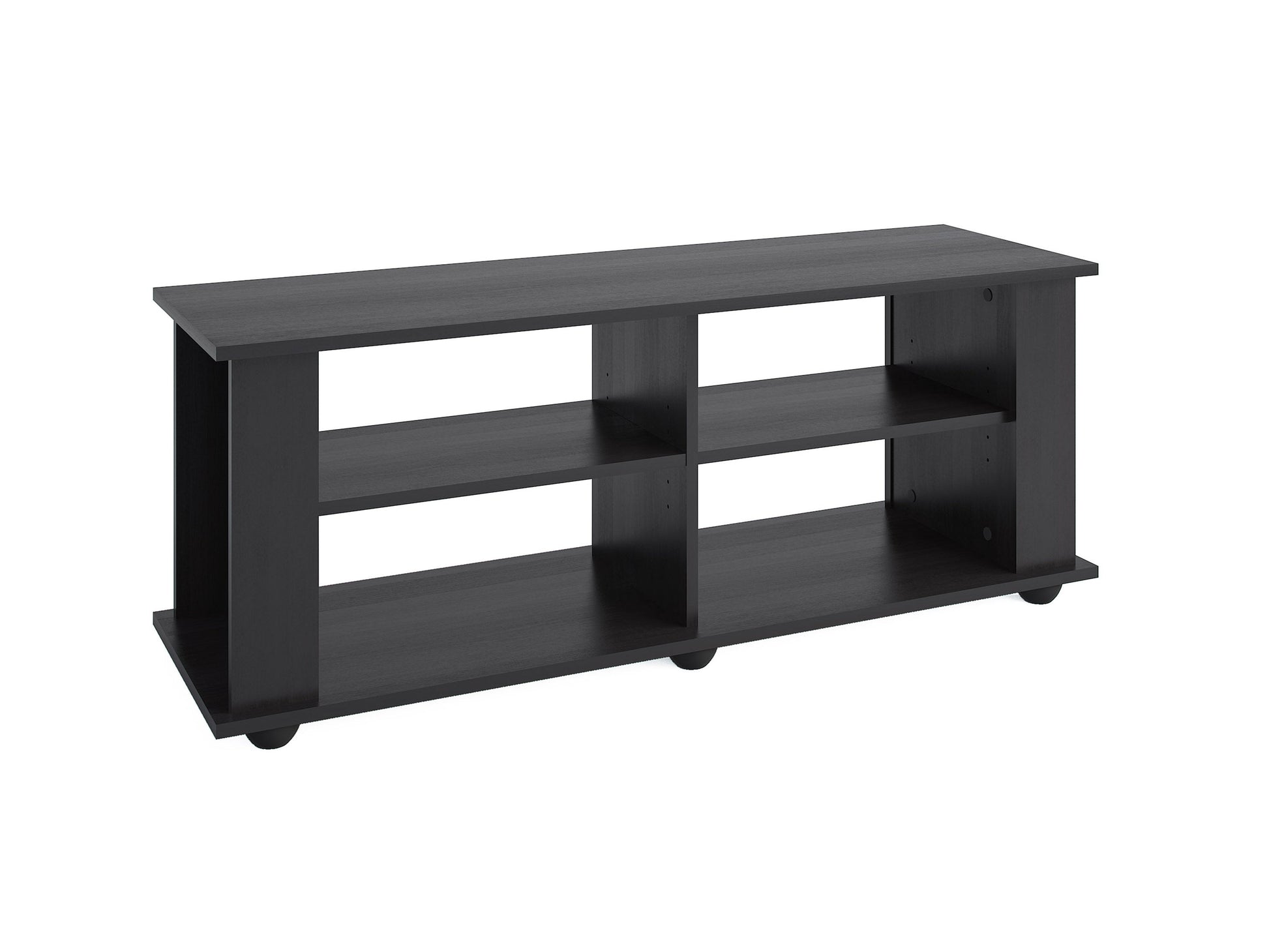 Black Wooden TV Stand for TVs up to 55" Fillmore Collection product image by CorLiving#color_black