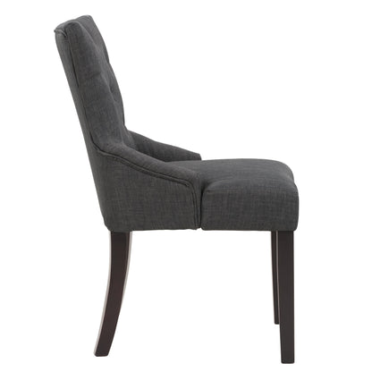 dark grey Accent Chairs Set of 2 Antonio Collection product image by CorLiving#color_dark-grey