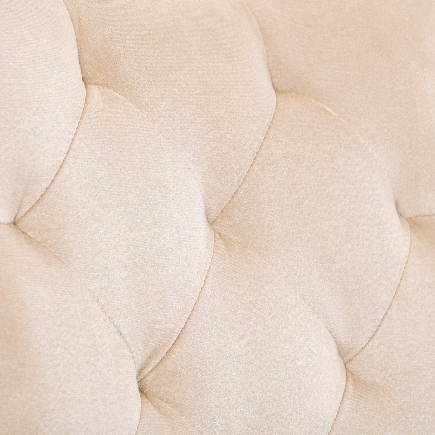 beige Velvet Accent Chairs Set of 2 Antonio Collection detail image by CorLiving#color_beige-1