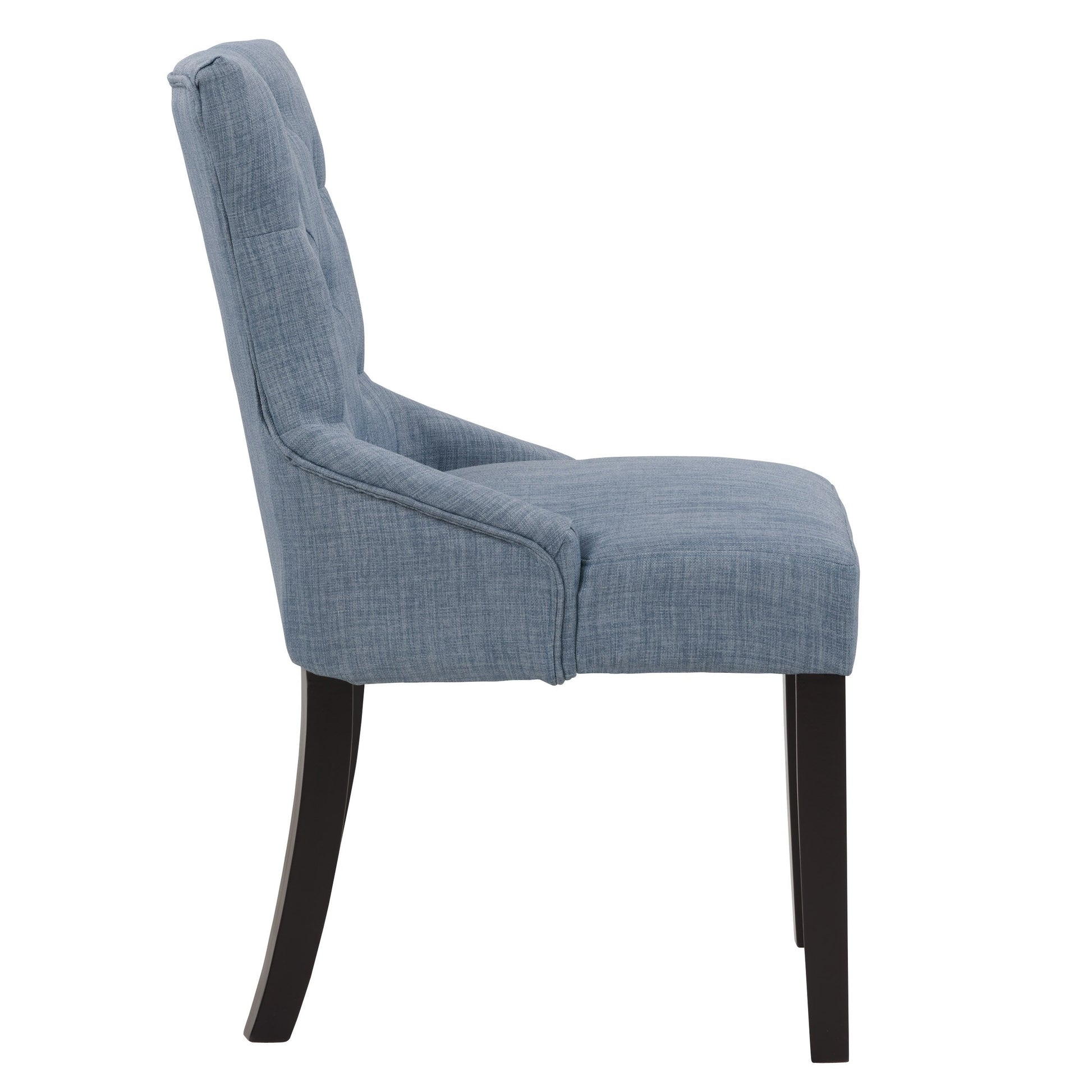 blue grey Accent Chairs Set of 2 Antonio Collection product image by CorLiving#color_blue-grey