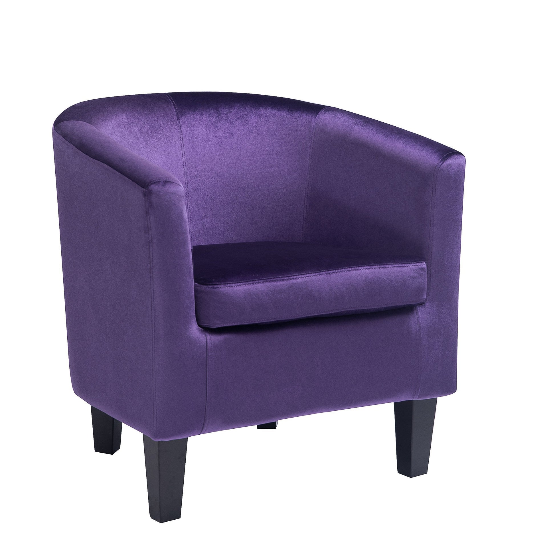 purple Green Accent Chair Antonio Collection product image by CorLiving#color_purple