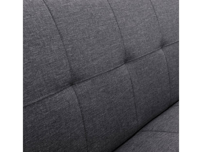 dark grey Convertible Futon Sofa Bed Yorkton collection detail image by CorLiving#color_dark-grey