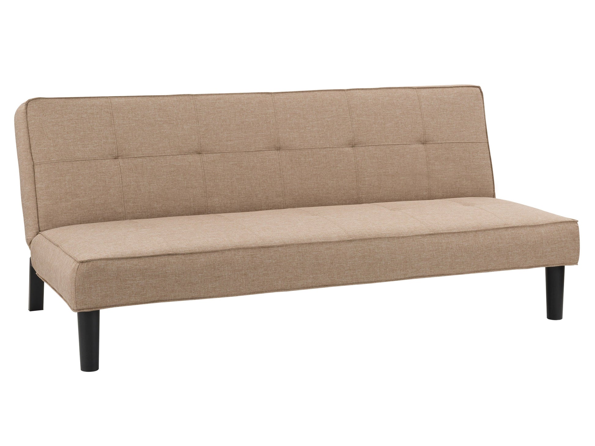 beige Convertible Futon Sofa Bed Yorkton collection product image by CorLiving#color_beige