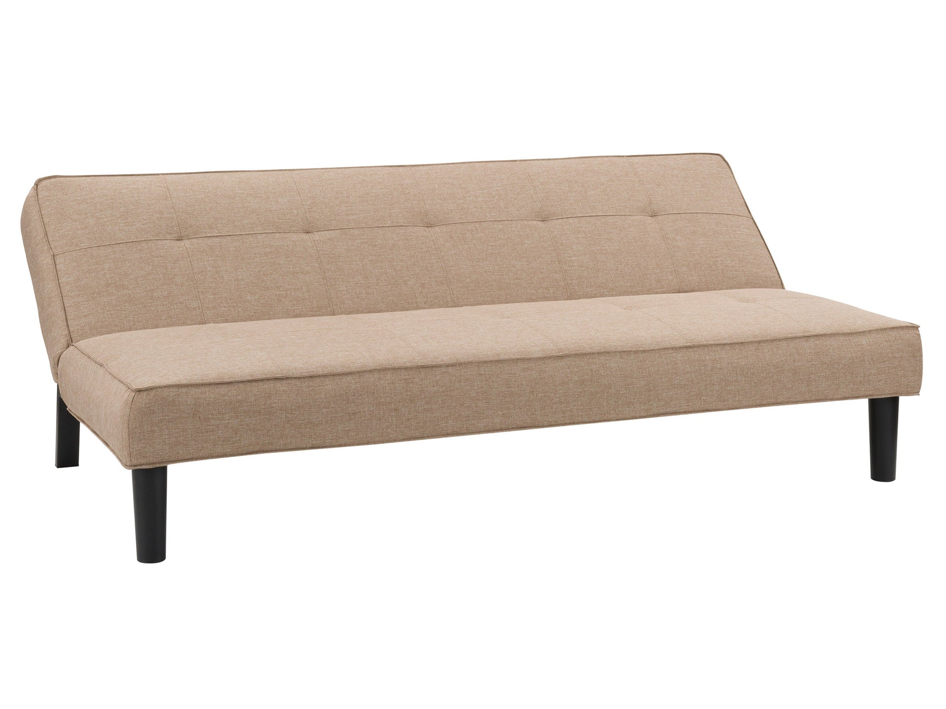 beige Convertible Futon Sofa Bed Yorkton collection product image by CorLiving#color_beige