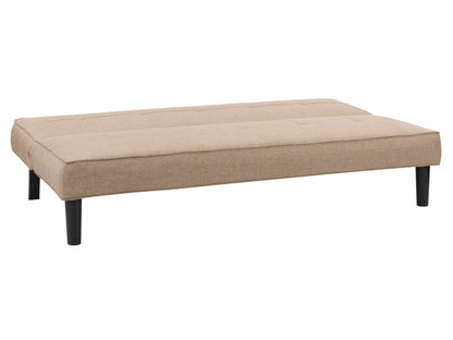 beige Convertible Futon Sofa Bed Yorkton collection product image by CorLiving#color_beige