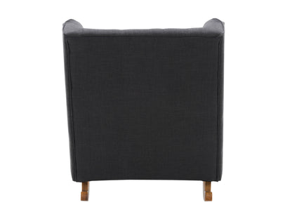 dark grey Modern Rocking Chair Freya Collection product image by CorLiving#color_freya-dark-grey