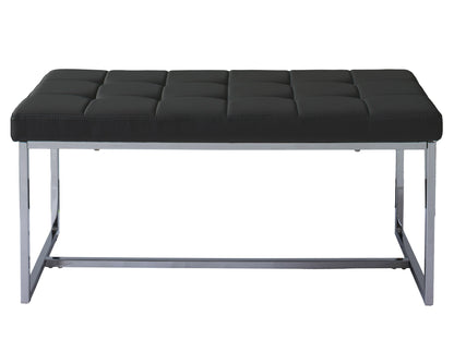 Black Entryway Bench Huntington Collection product image by CorLiving#color_huntington-black