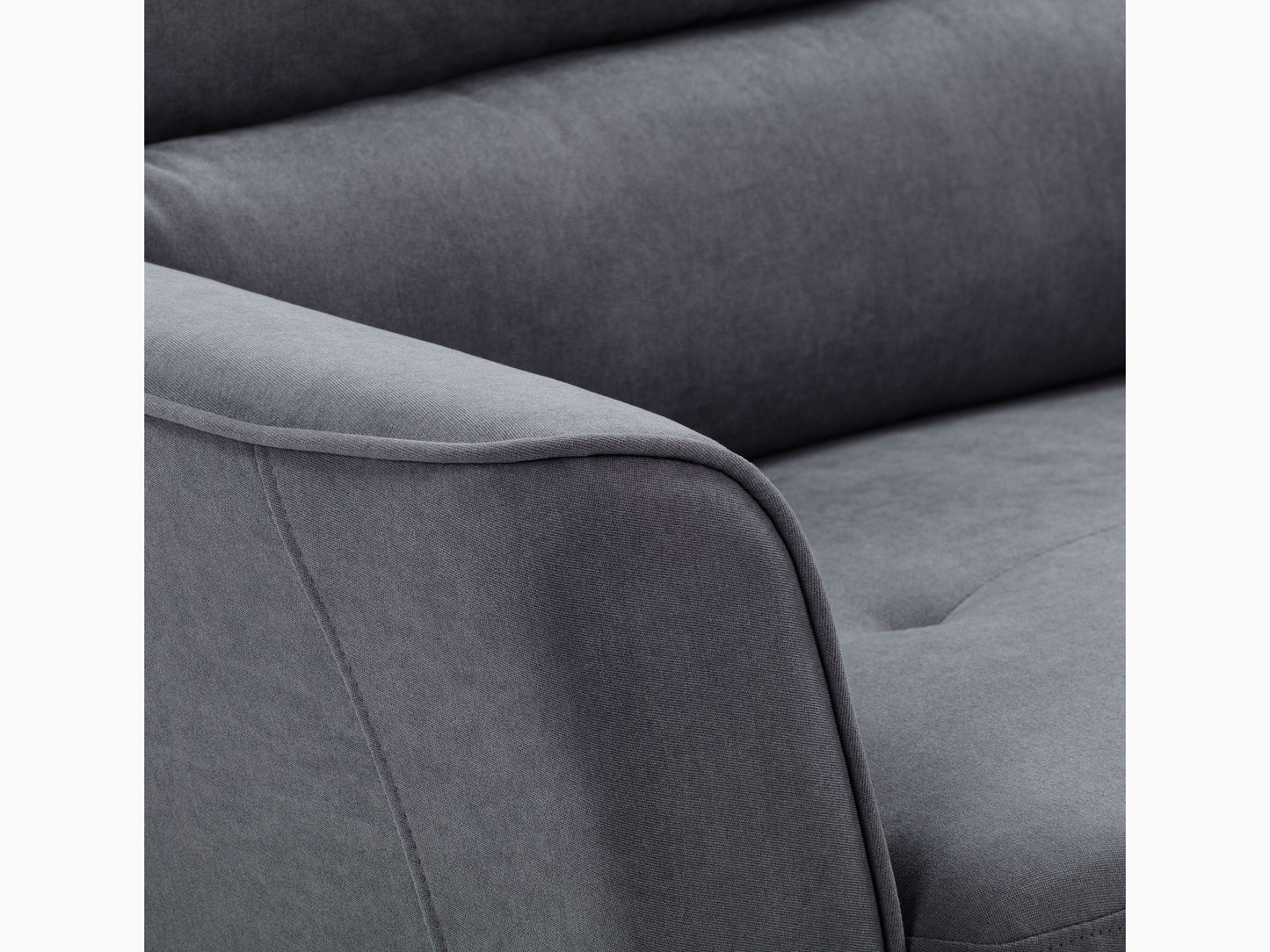 dark grey Chair and a Half Caroline Collection detail image by CorLiving#color_caroline-dark-grey