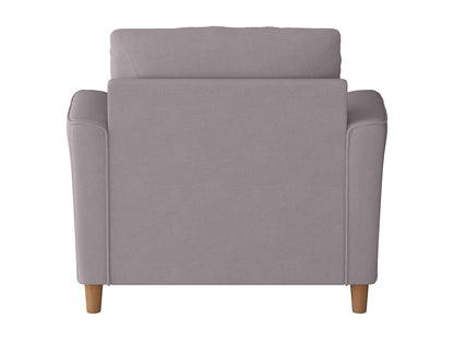 light grey Chair and a Half Caroline Collection product image by CorLiving#color_caroline-light-grey