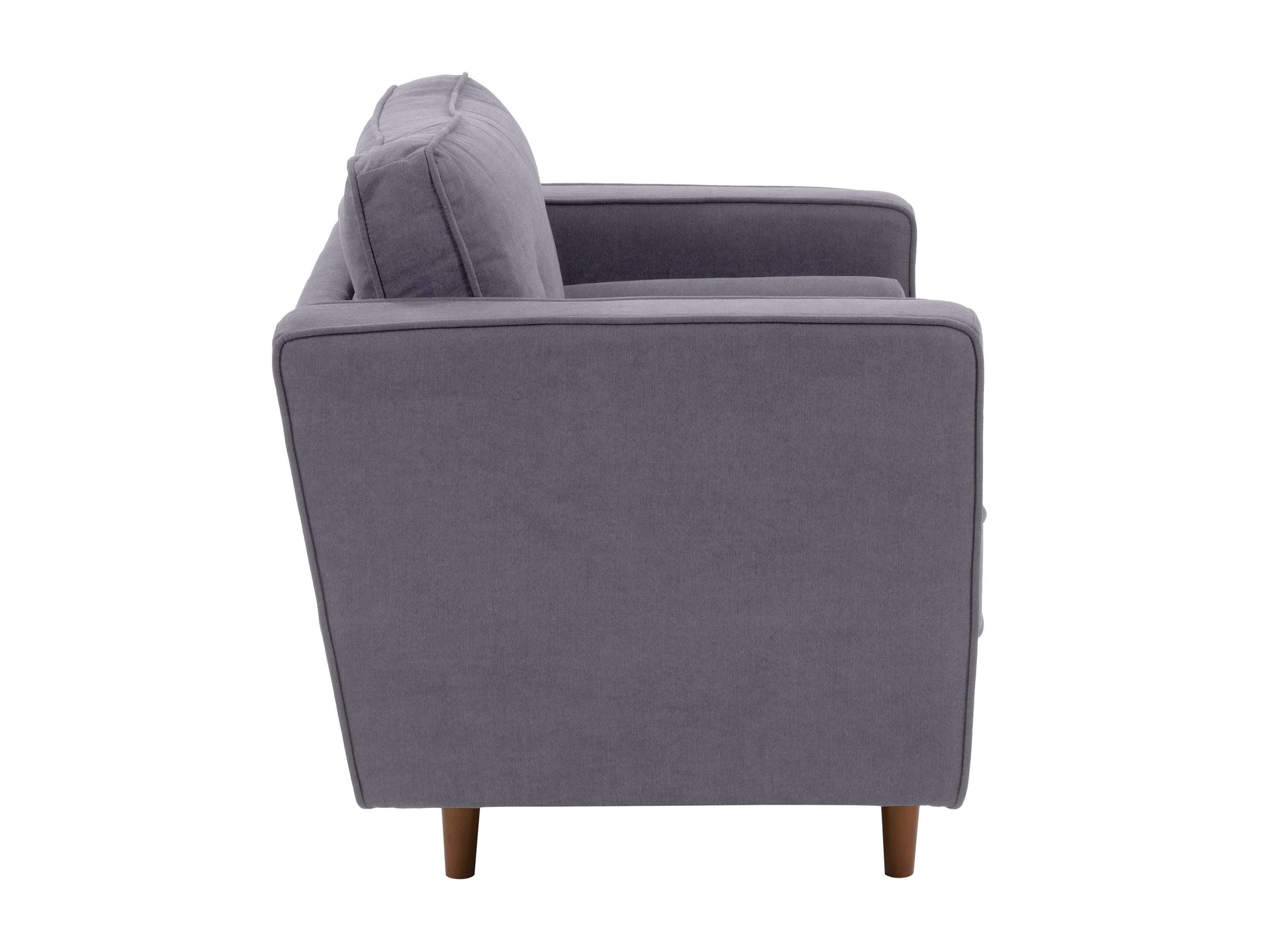 grey Mid-Century Modern Accent Chair Mulberry Collection product image by CorLiving#color_mulberry-grey