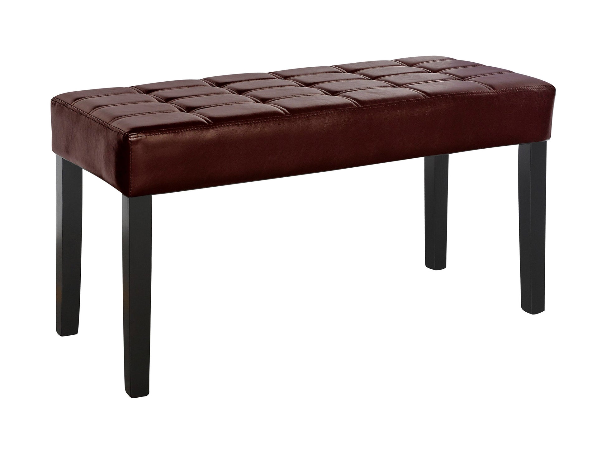 brown Tufted Bench California Collection product image by CorLiving#color_california-brown