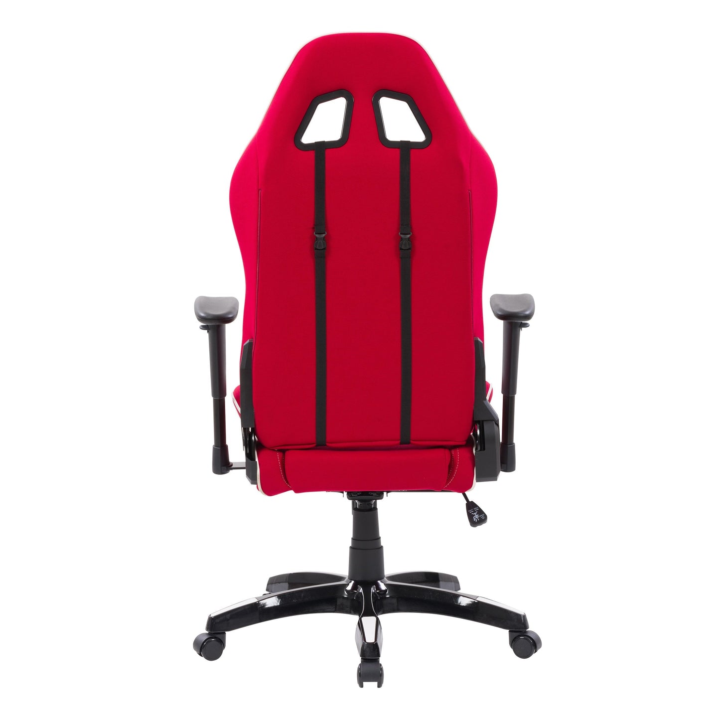 red and white Ergonomic Gaming Chair Workspace Collection product image by CorLiving#color_red-and-white