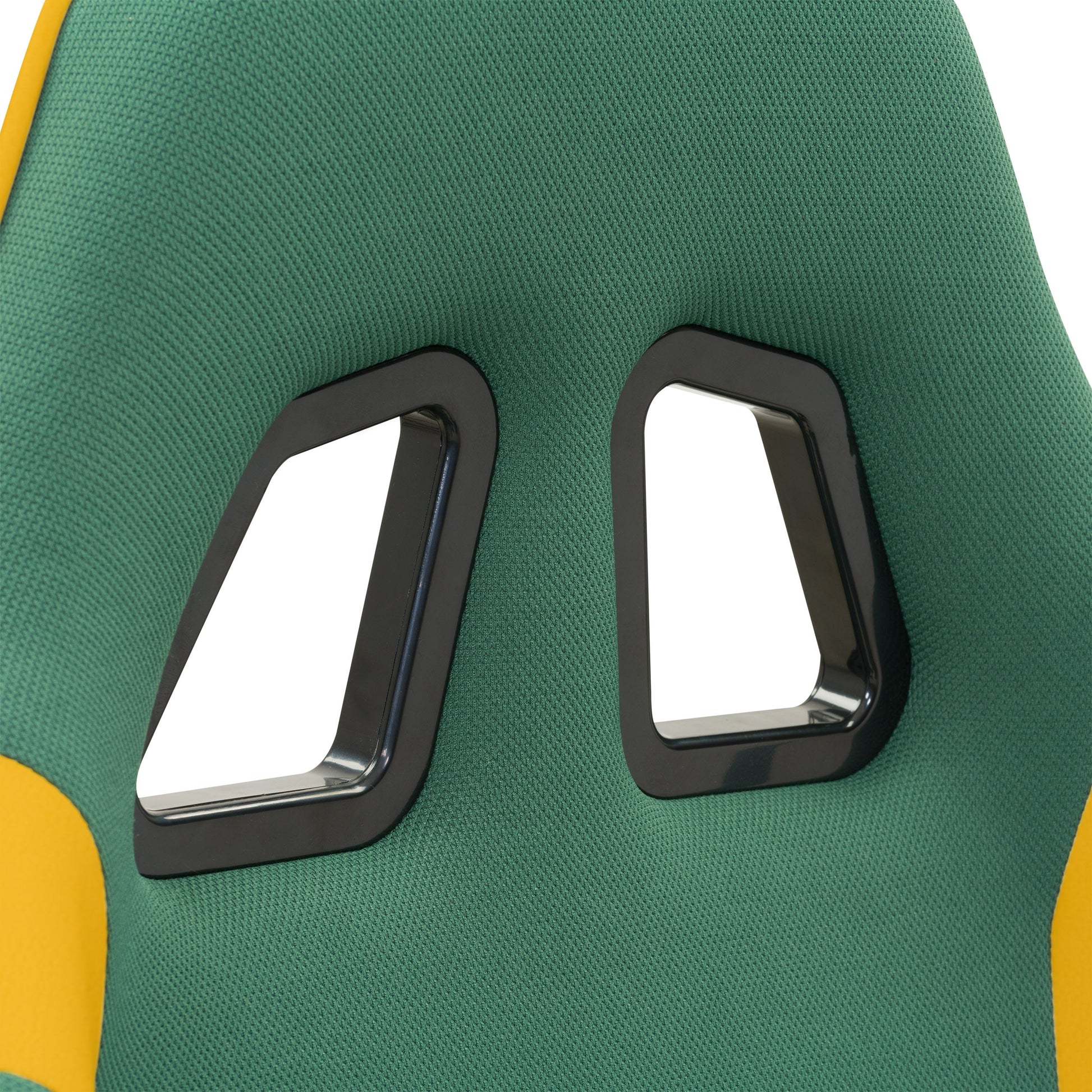 green and yellow Ergonomic Gaming Chair Workspace Collection detail image by CorLiving#color_green-and-yellow