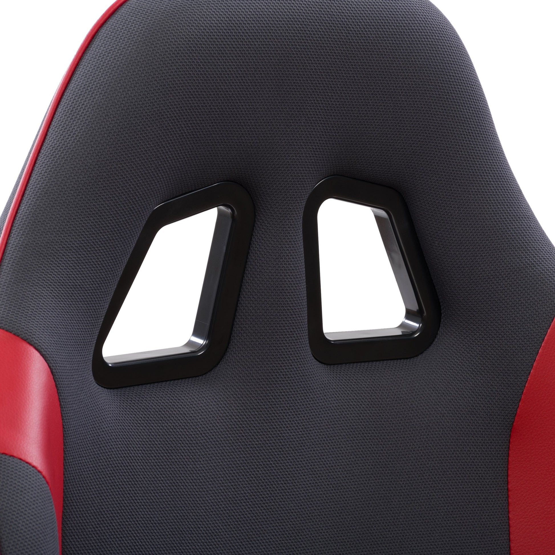 grey and red Ergonomic Gaming Chair Workspace Collection detail image by CorLiving#color_grey-and-red