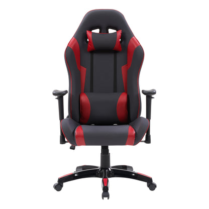 grey and red Ergonomic Gaming Chair Workspace Collection product image by CorLiving#color_grey-and-red