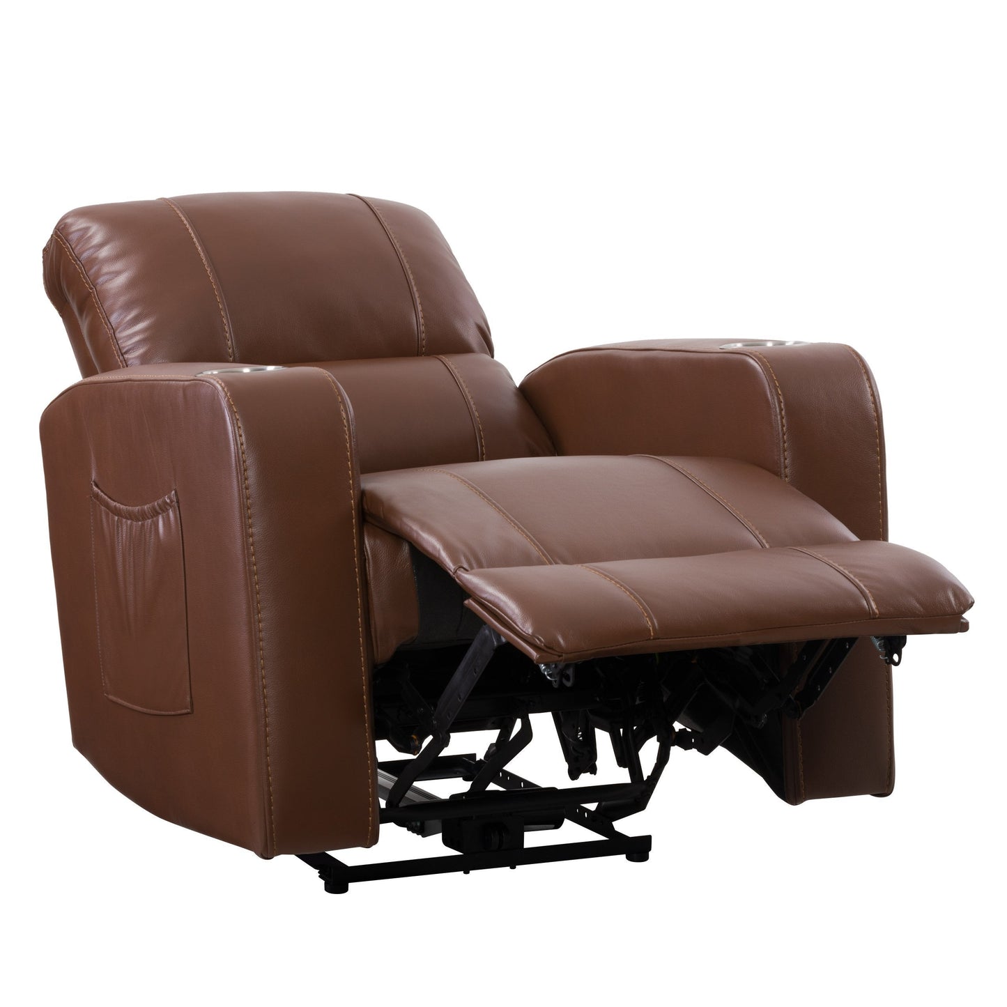 brown Power Recliner Tuscon Collection product image by CorLiving#color_brown