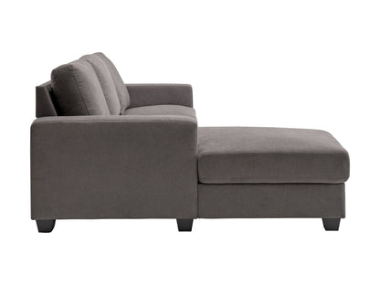 dark grey Wide Sectional Couch, Right Facing Lyon collection product image by CorLiving#color_dark-grey
