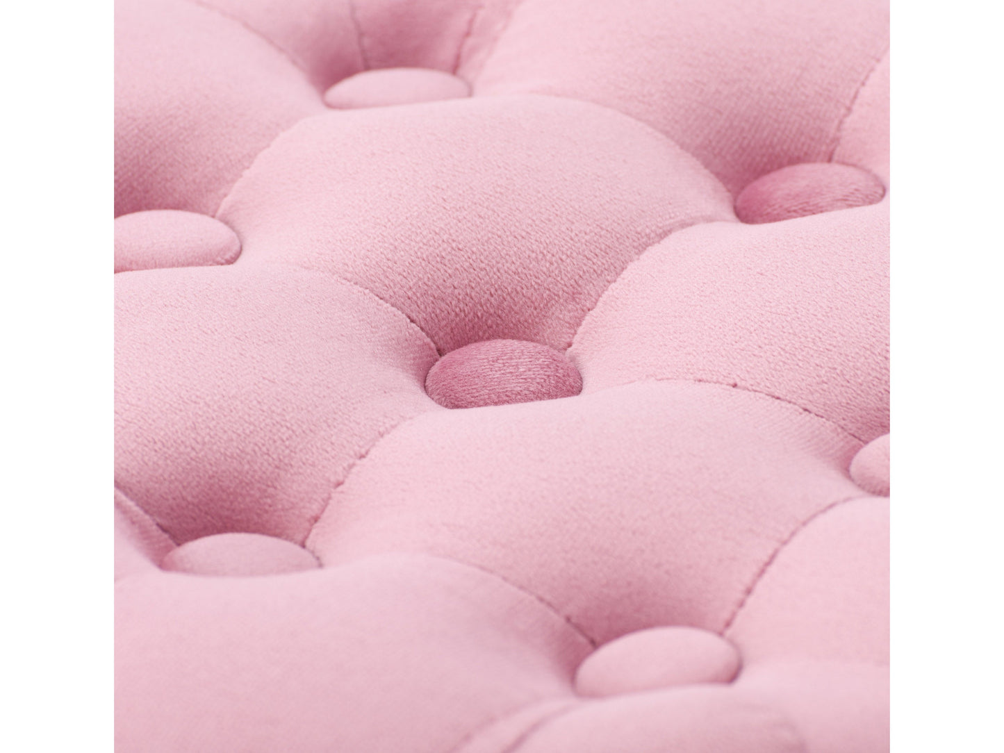 pink Small Round Ottoman Lynwood Collection detail image by CorLiving#color_lynwood-pink