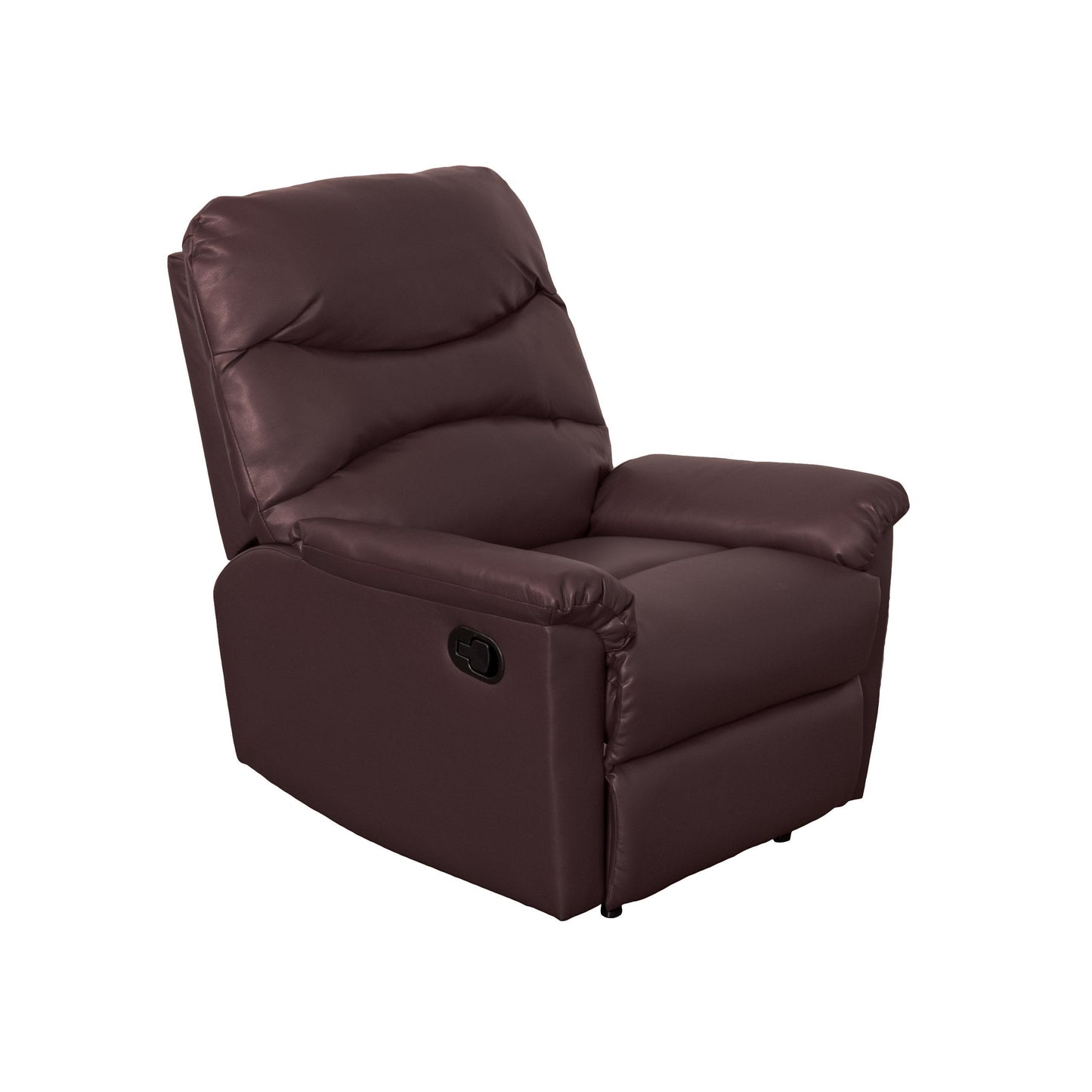 Brown Recliner Luke Collection product image by CorLiving#color_chocolate-brown