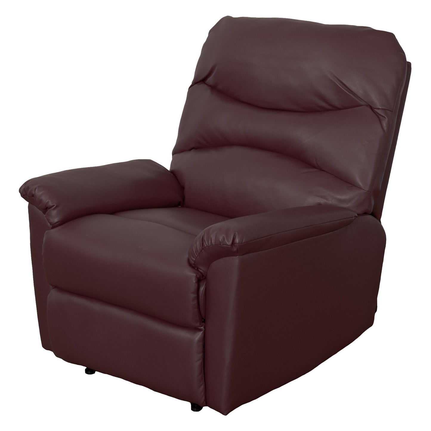 Brown Recliner Luke Collection product image by CorLiving#color_chocolate-brown