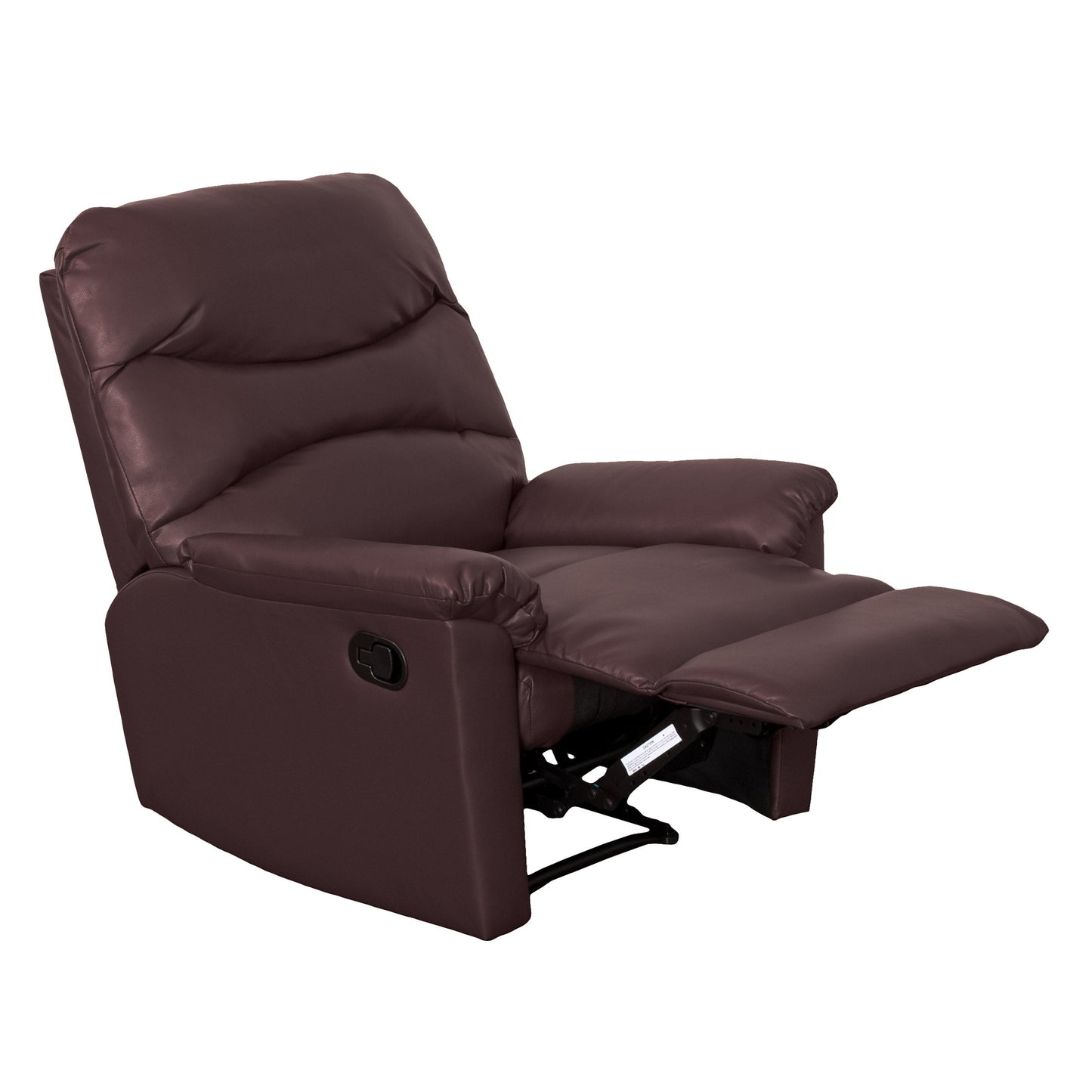 Brown Recliner Luke Collection product image by CorLiving#color_chocolate-brown