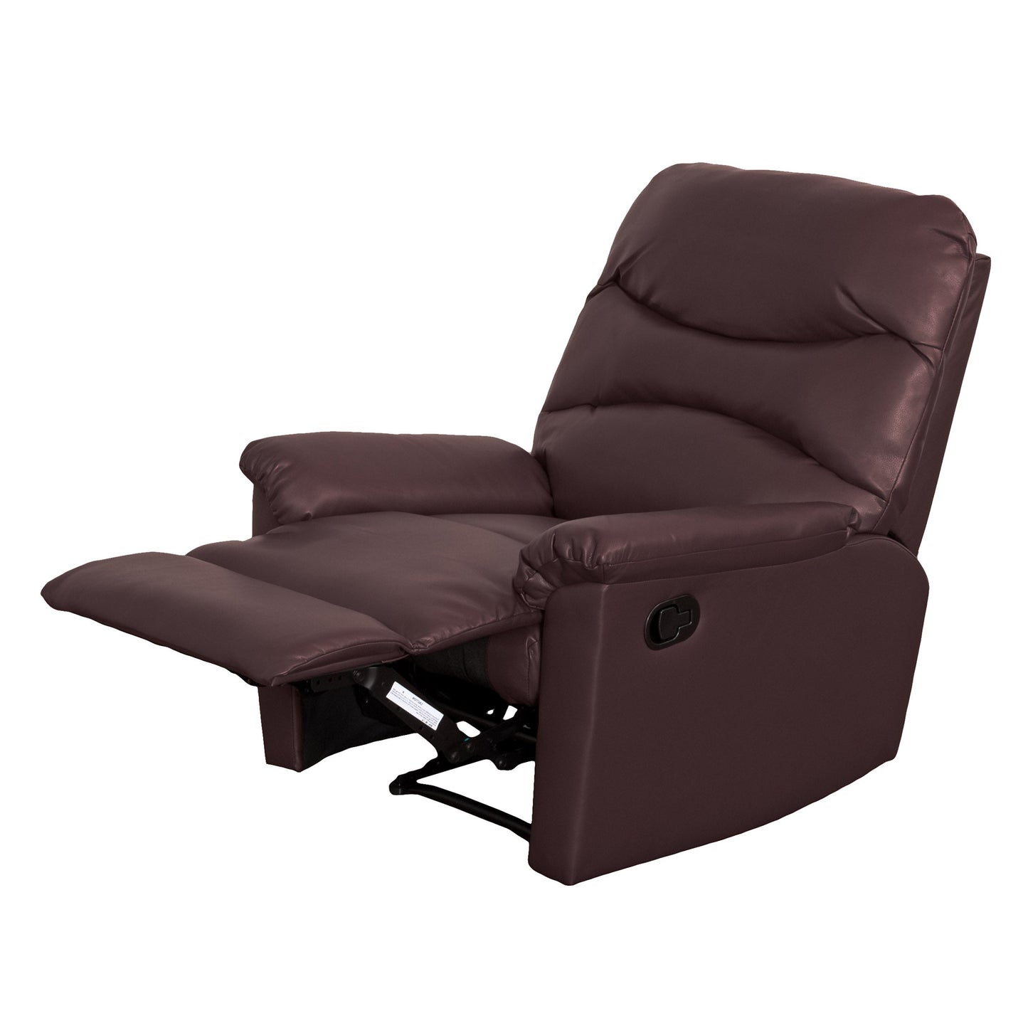 Brown Recliner Luke Collection product image by CorLiving#color_chocolate-brown