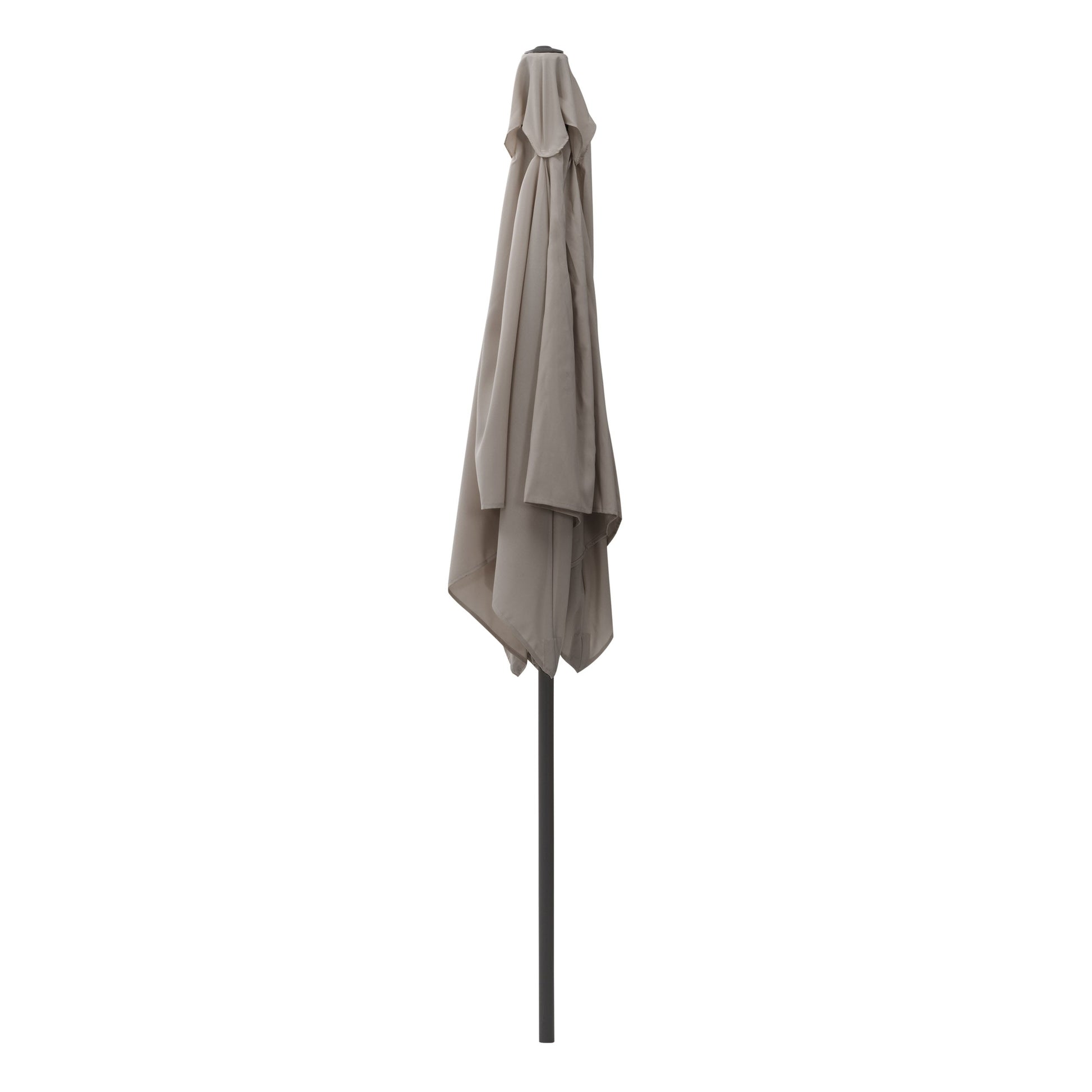 corliving grey patio umbrella stand Square Patio Umbrella with Base Stand