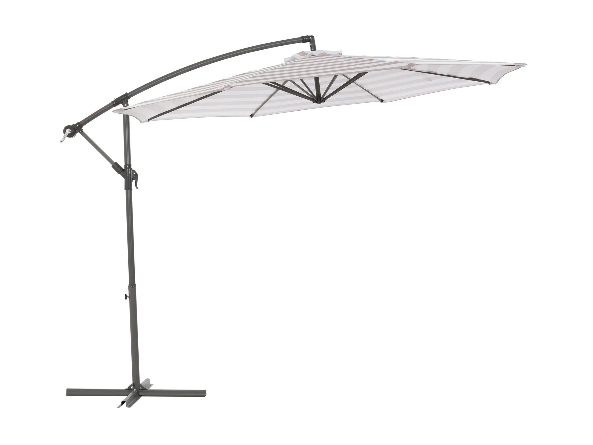 corliving offset patio umbrella stand Offset Patio Umbrella – Kris & Ally by CorLiving