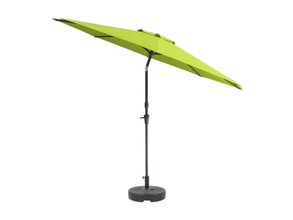 lime green large patio umbrella, tilting with base 700 Series product image CorLiving#color_lime-green