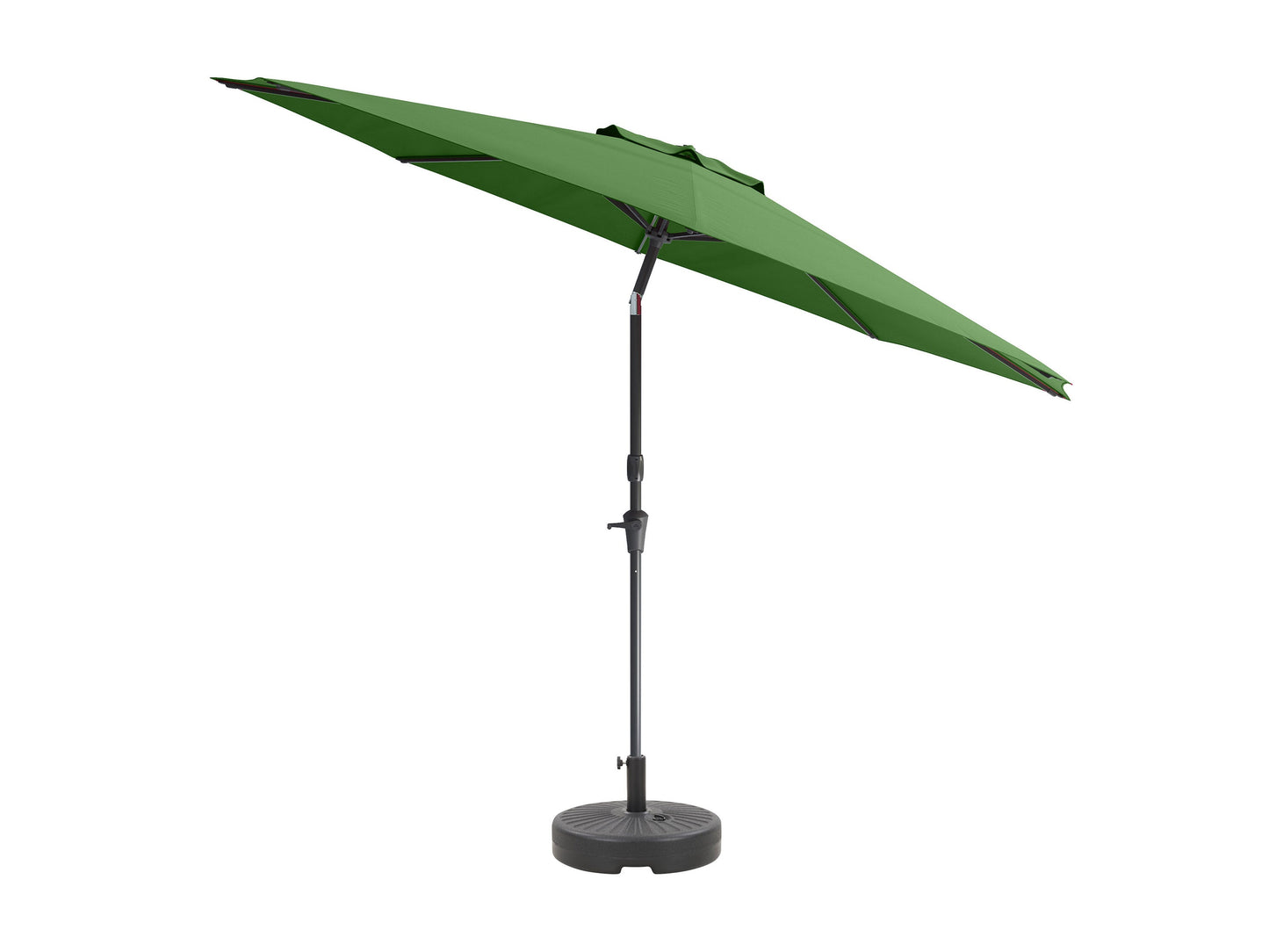 forest green large patio umbrella, tilting with base 700 Series product image CorLiving#color_forest-green